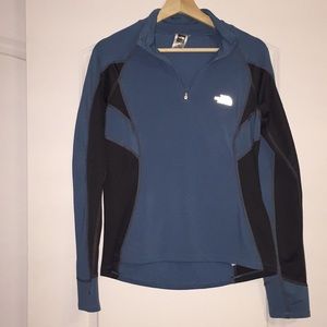 3/4 North Face Zip-up